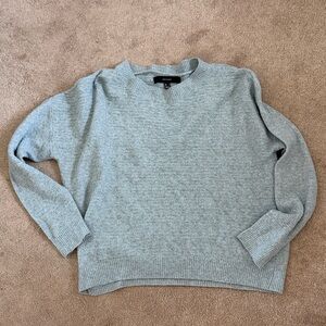 Women’s Crewneck Sweater in Light Gray